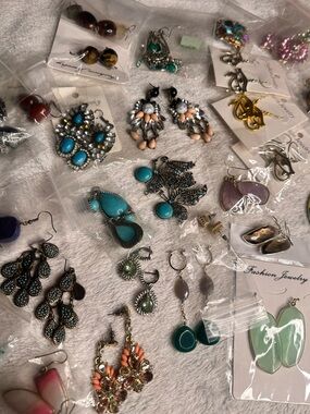 Earring Wholesale Lot Custom Variety Fashion Jewelry Crystals Rhinestones